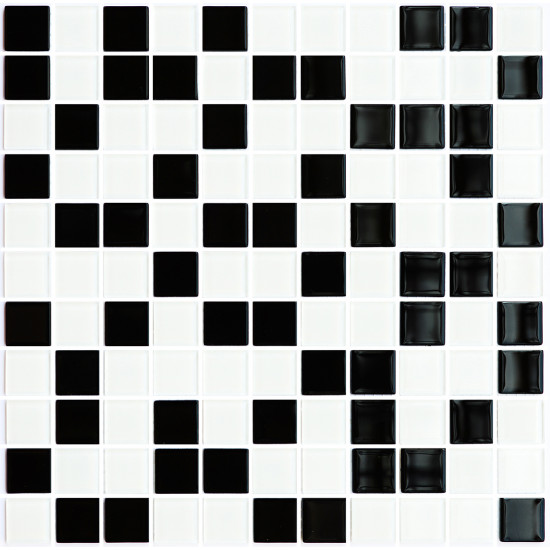 GM 4001 С2 Black-White мозаїка 300×300 мм