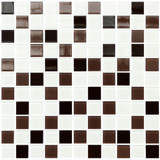 GM 4011 C3 Coffe d-Coffe m-White мозаїка 300×300 мм