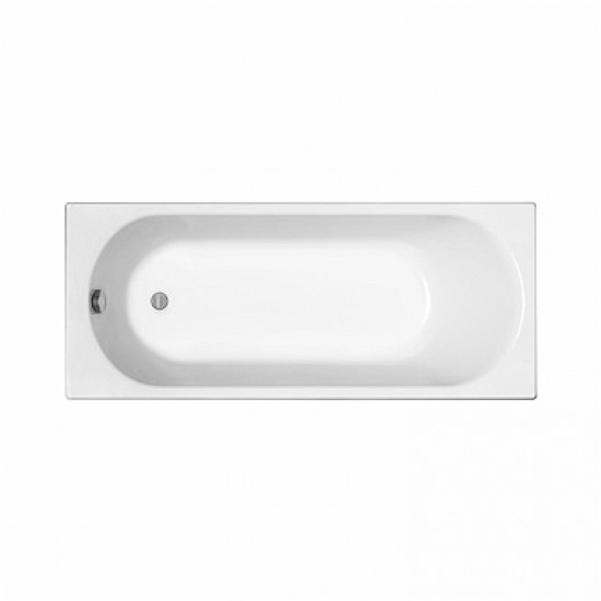XWP136000N OPAL PLUS Ванна акрилова прямокутна 160х70 см, біла, без ніжок